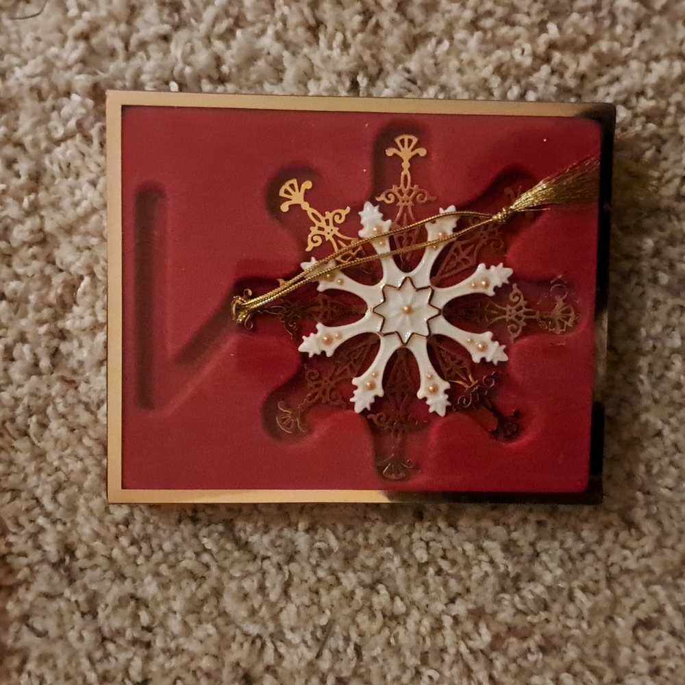 Lenox Snowflake Ornament